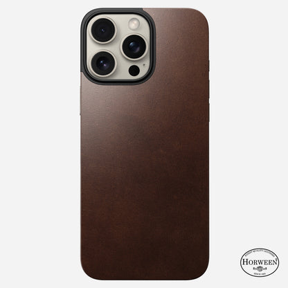 Nomad Magnetic Leather Back Case for iPhone 16 Pro