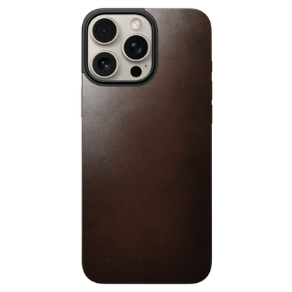 Nomad Magnetic Leather Back Case for iPhone 16 Pro Max