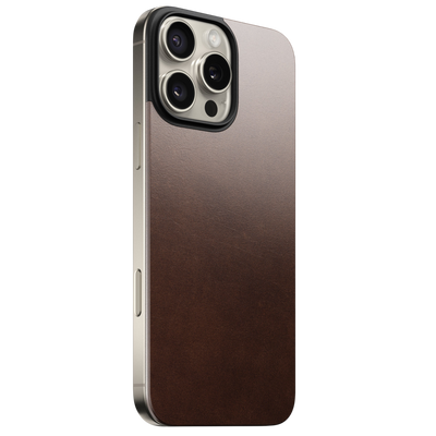 Nomad Magnetic Leather Back Case for iPhone 16 Pro Max