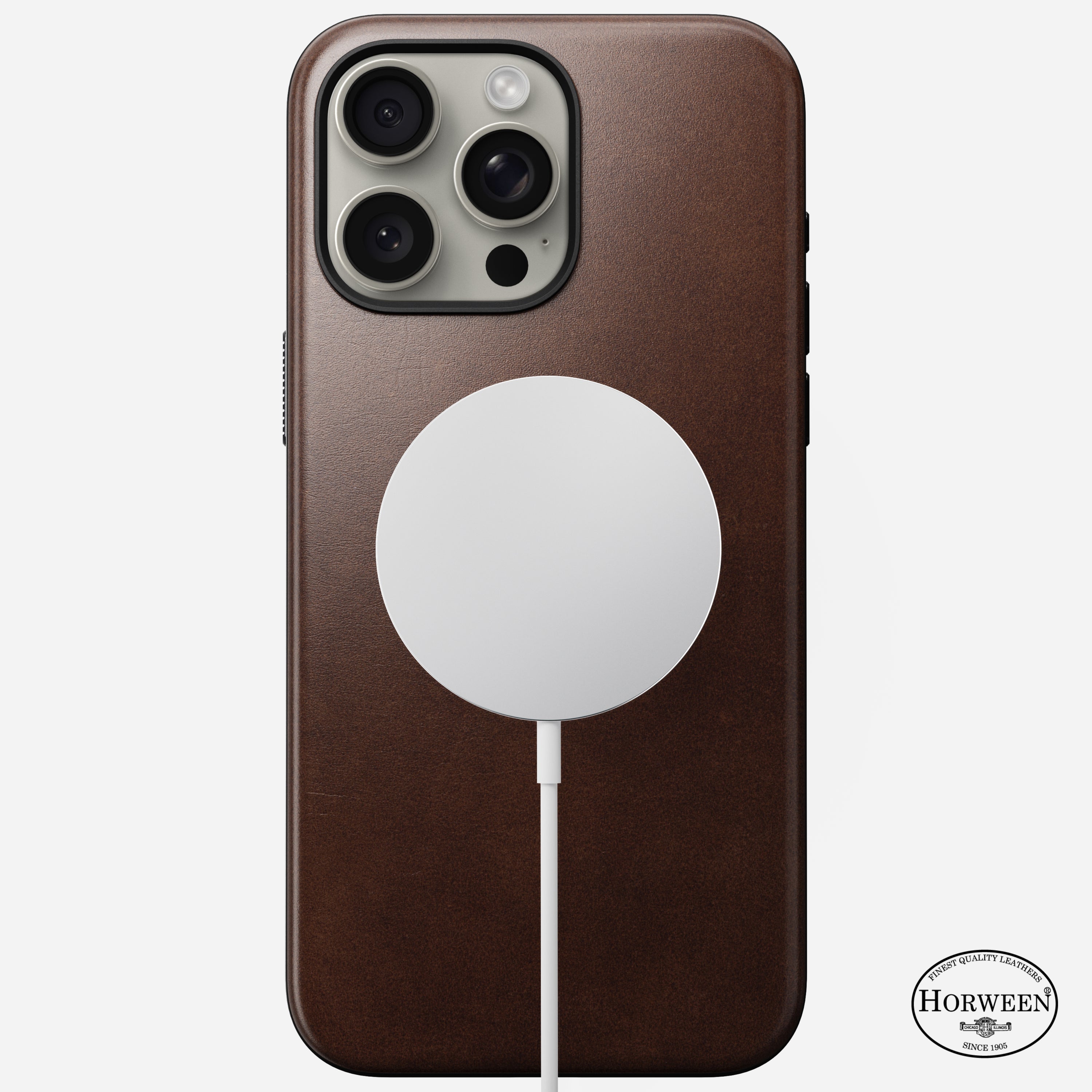 Nomad Modern Leather Case for iPhone 15 Pro Max