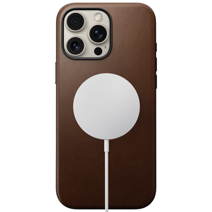 Nomad Modern Leather Case for iPhone 16 Pro Max