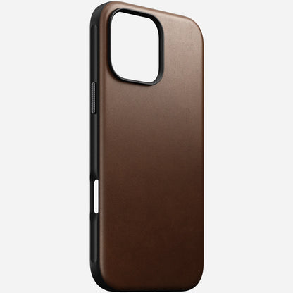 Nomad Modern Leather Case for iPhone 16 Pro Max