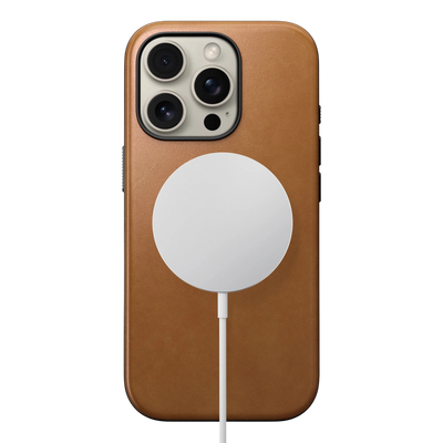 غلاف نوماد الحديث من الجلد لهاتف آيفون 16 برو ماكس