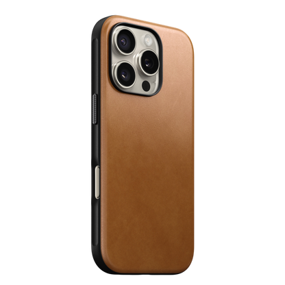 Nomad Modern Leather Case for iPhone 16 Pro Max