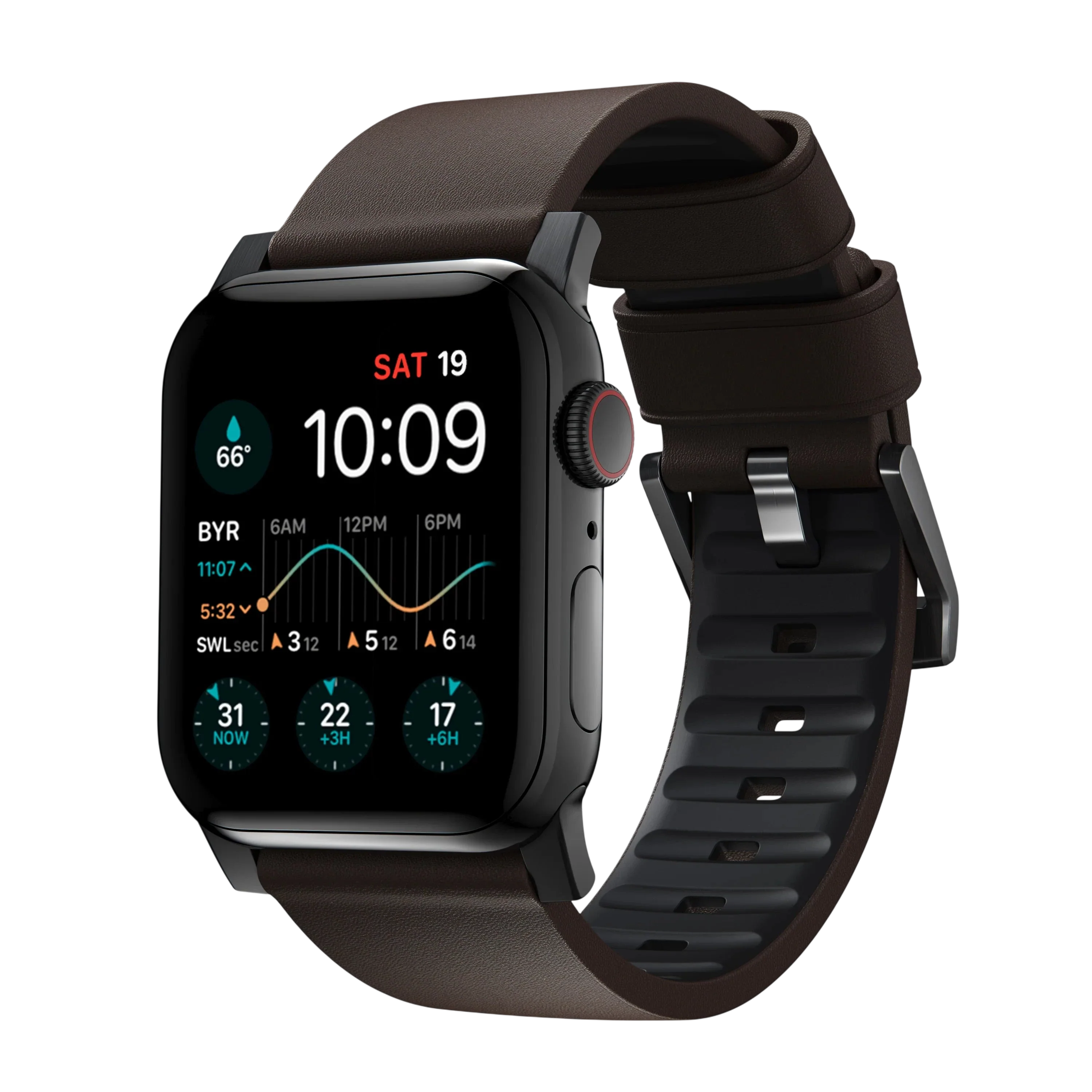 Nomad Active Band Pro Leather Band for Apple Watch 49mm / 46mm / 45mm