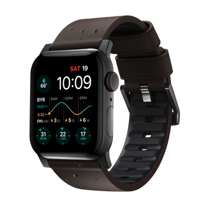 حزام نوماد أكتيف برو الجلد لساعات آبل 49mm / 46mm / 45mm