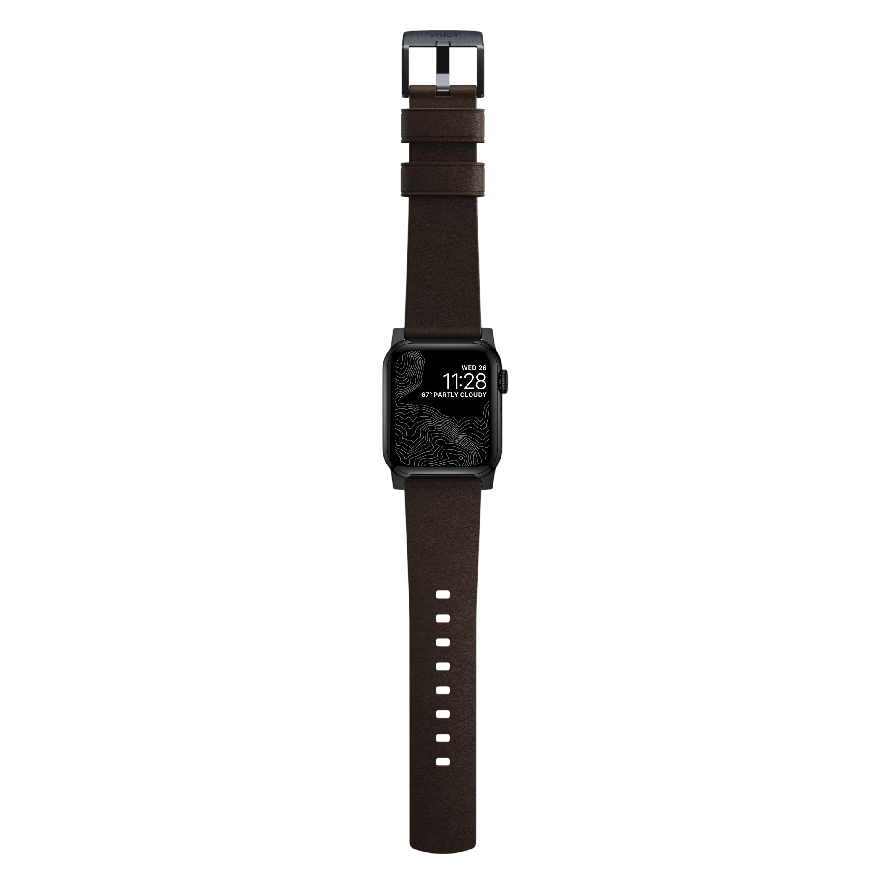 حزام نوماد أكتيف برو الجلد لساعات آبل 49mm / 46mm / 45mm