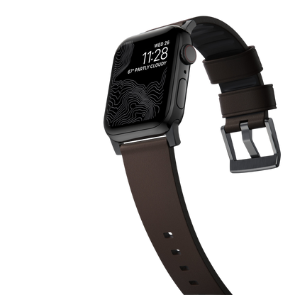 حزام نوماد أكتيف برو الجلد لساعات آبل 49mm / 46mm / 45mm