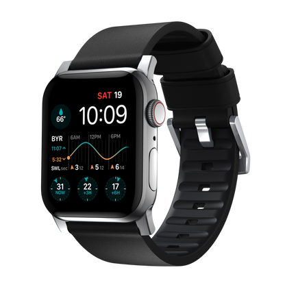 حزام نوماد أكتيف برو الجلد لساعات آبل 49mm / 46mm / 45mm