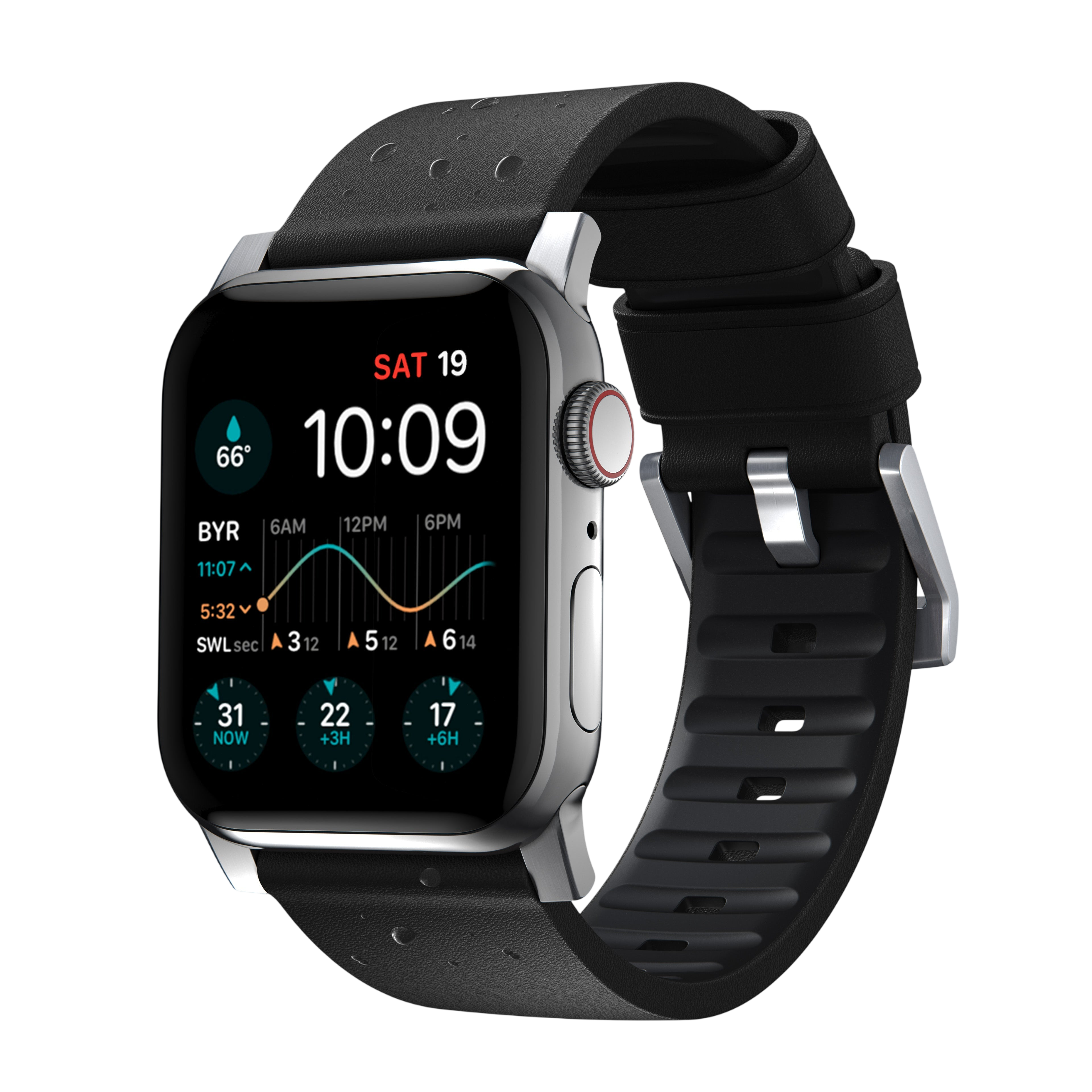 حزام نوماد أكتيف برو الجلد لساعات آبل 49mm / 46mm / 45mm