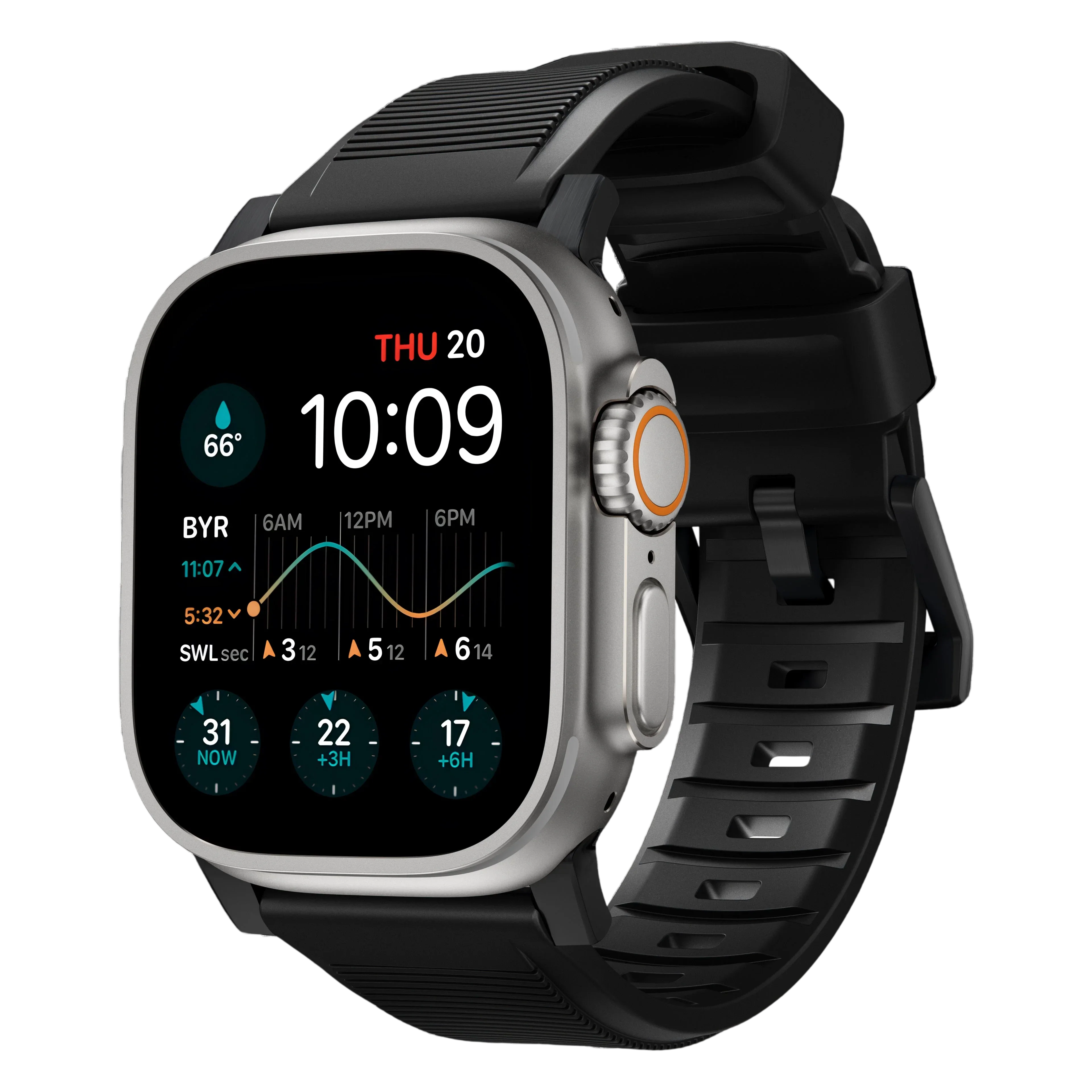 Nomad Rugged Band for Apple Watch 49mm / 46mm / 45mm