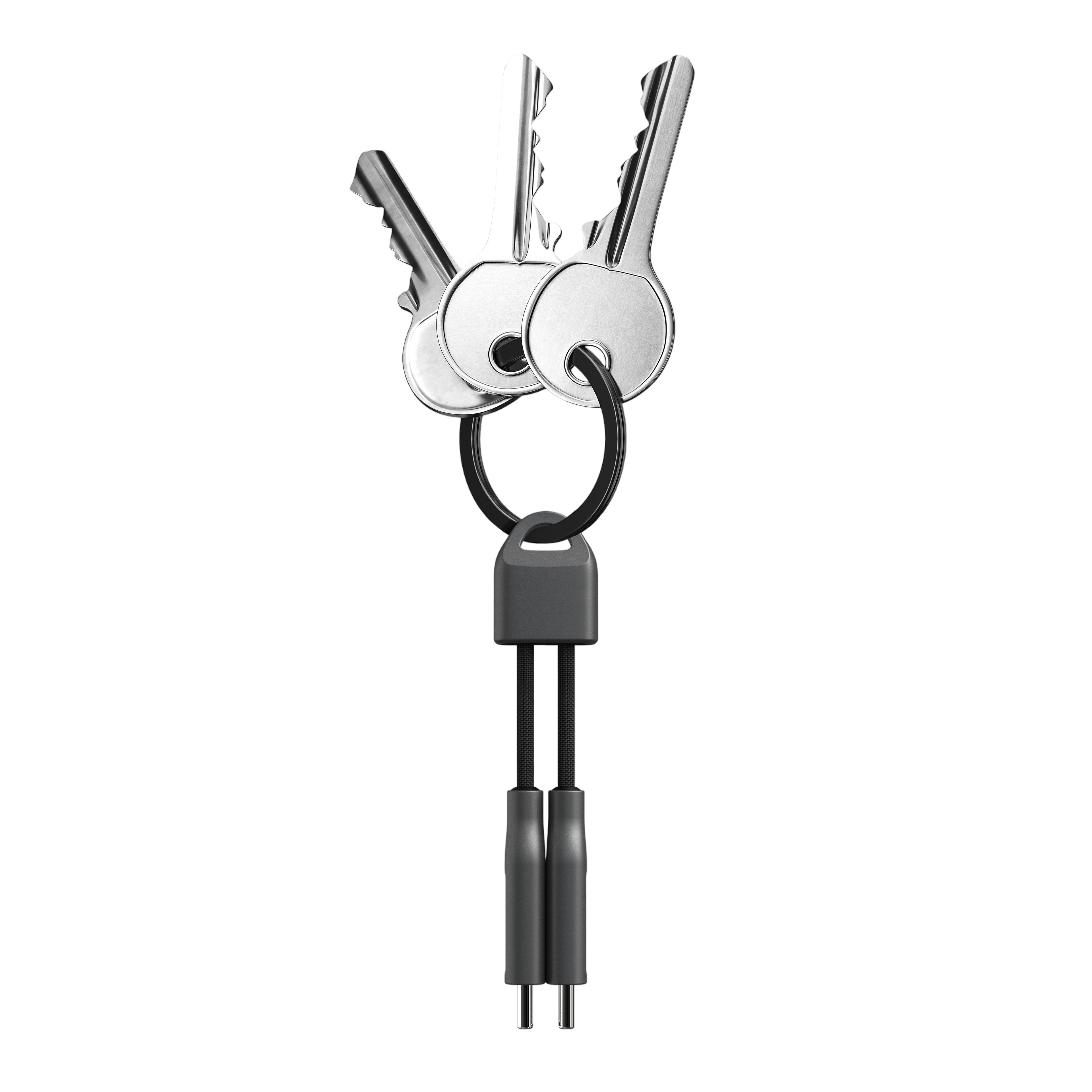 نوماد تشارج كي - كابل USB C أسود