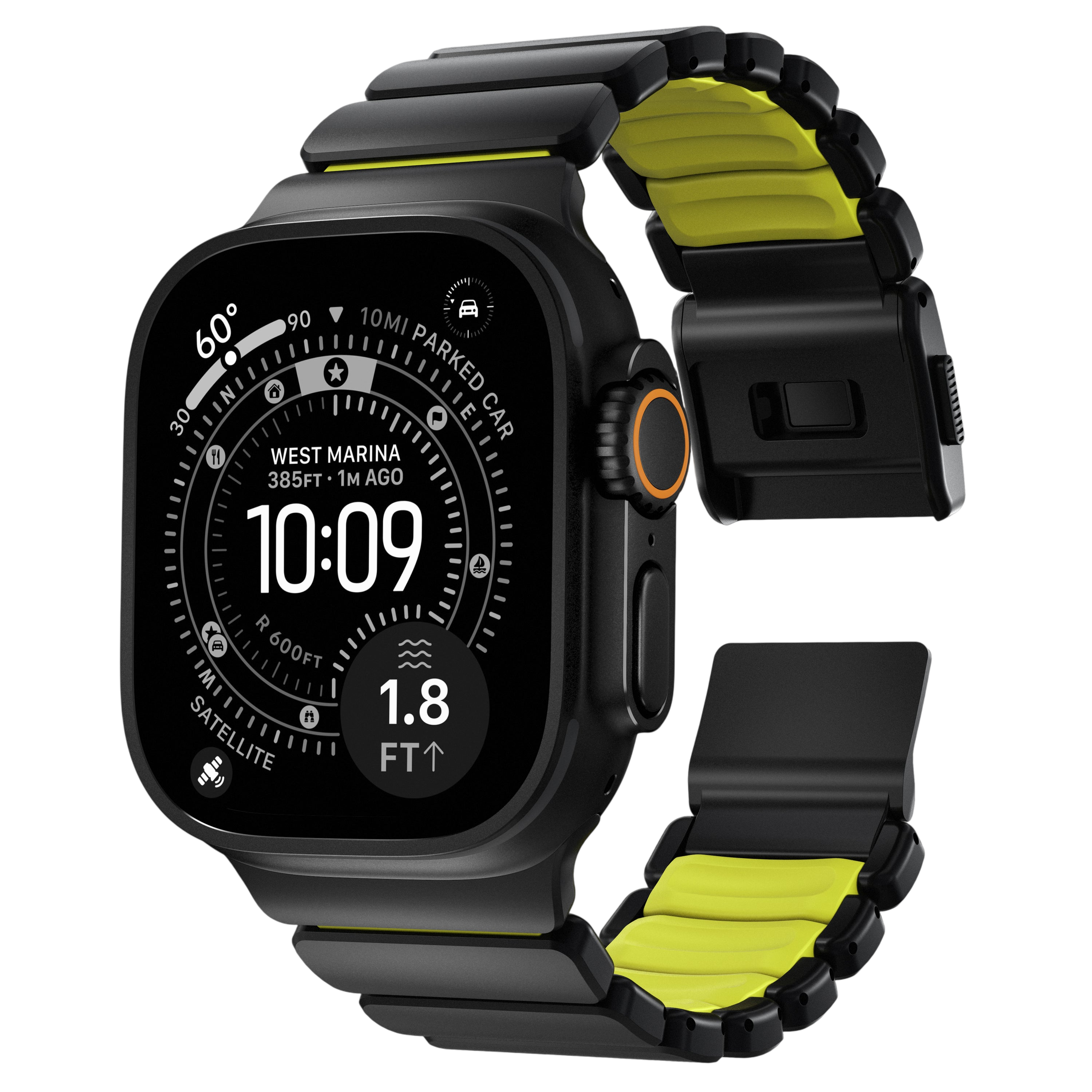 حزام نوماد ستراتوس لساعات آبل ووتش ألترا 3 / 2 / 1 - 49 مم