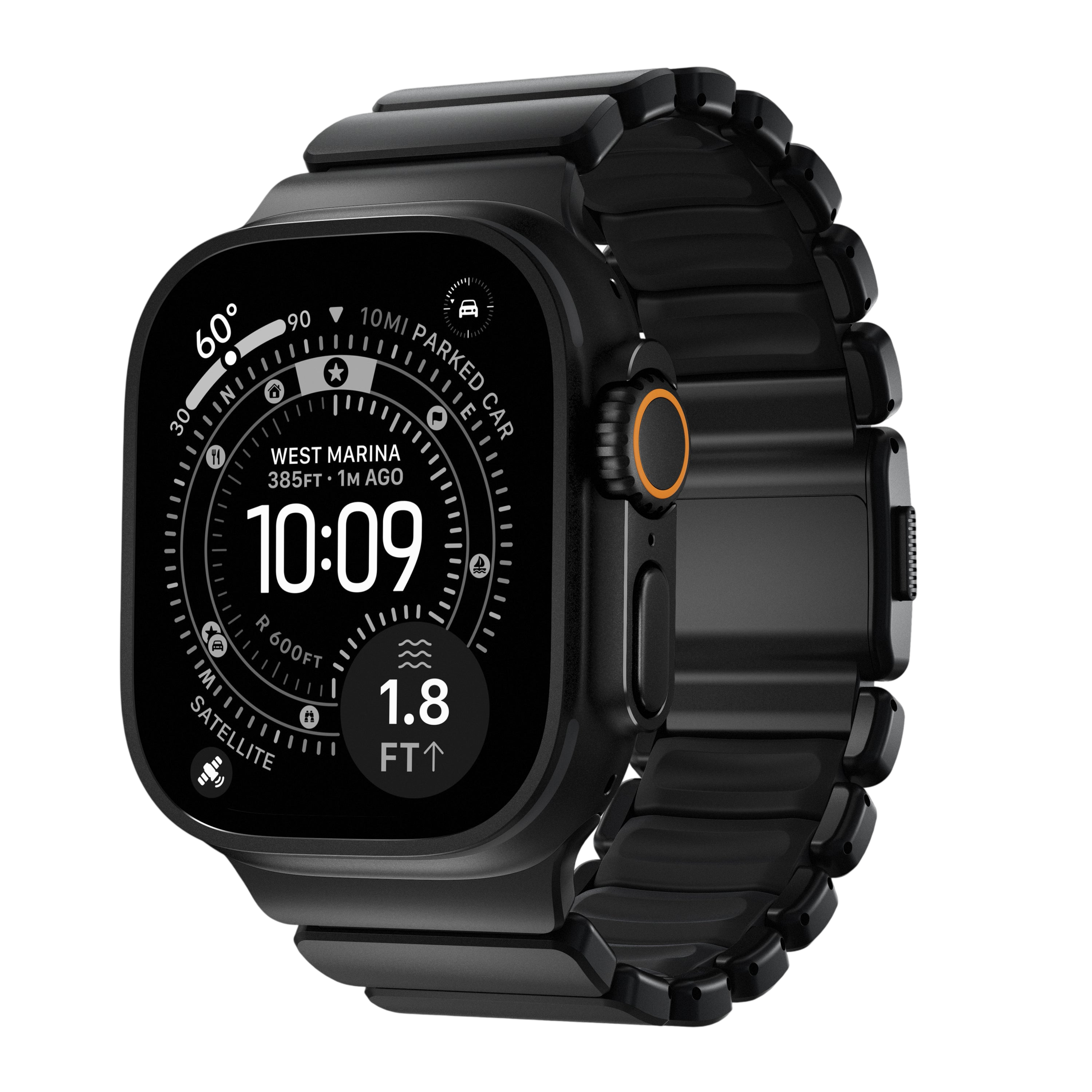 حزام نوماد ستراتوس لساعات آبل ووتش ألترا 3 / 2 / 1 - 49 مم