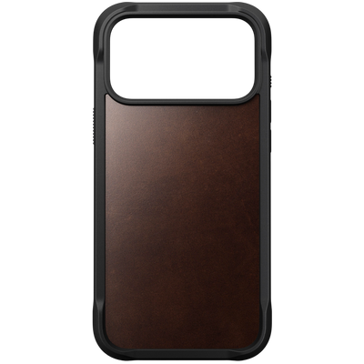 Nomad Rugged Leather Case for iPhone 17 Pro Max Horween)
