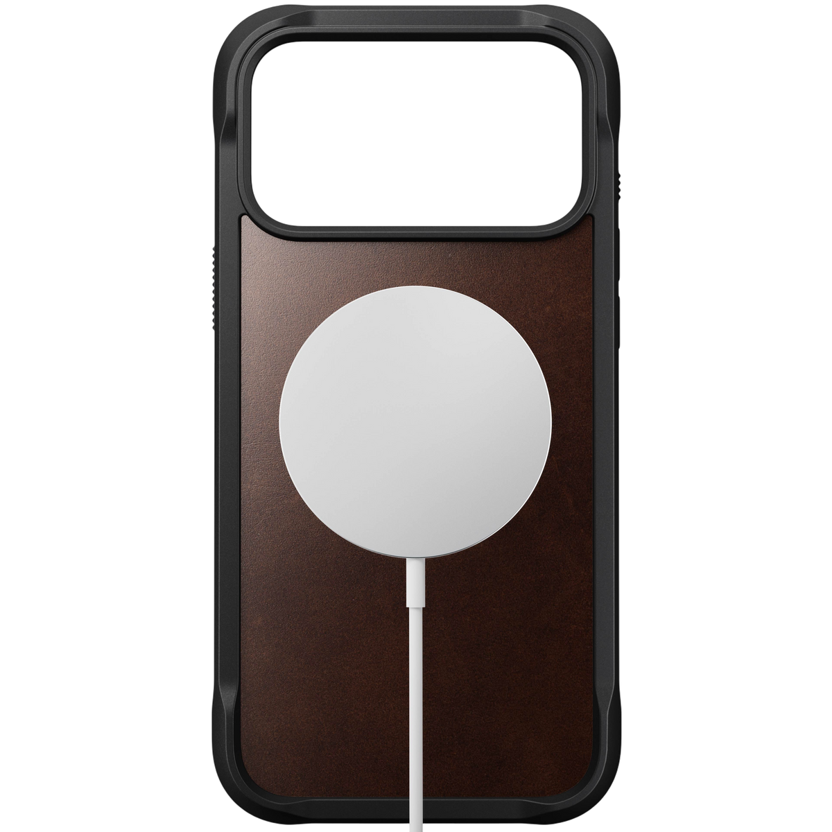 Nomad Rugged Leather Case for iPhone 17 Pro Max Horween) - Rustic Brown 
