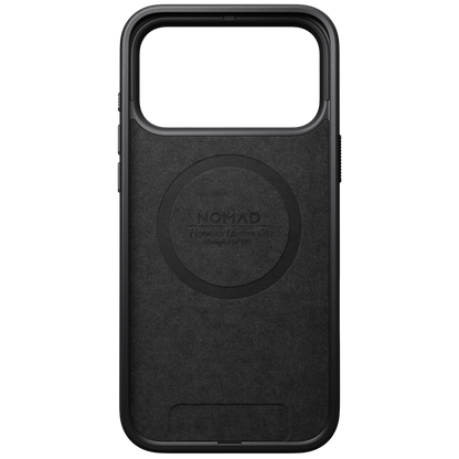 غلاف نوماد الحديث من الجلد لهاتف آيفون 17 برو ماكس (جلد هوروين)