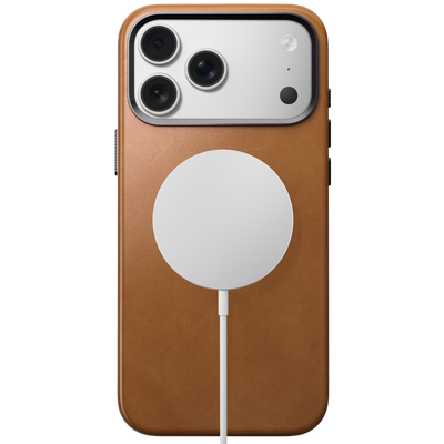 Nomad Traditional Leather Case for iPhone 17 Pro (Nomad Leather) - English Tan #color_english-tan
