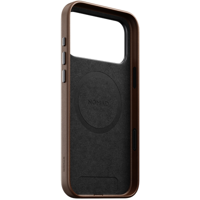 Nomad Traditional Leather Case for iPhone 17 Pro (Nomad Leather) - Brown #color_brown