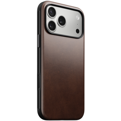 Nomad Modern Leather Case for iPhone 17 Pro (Horween Leather)