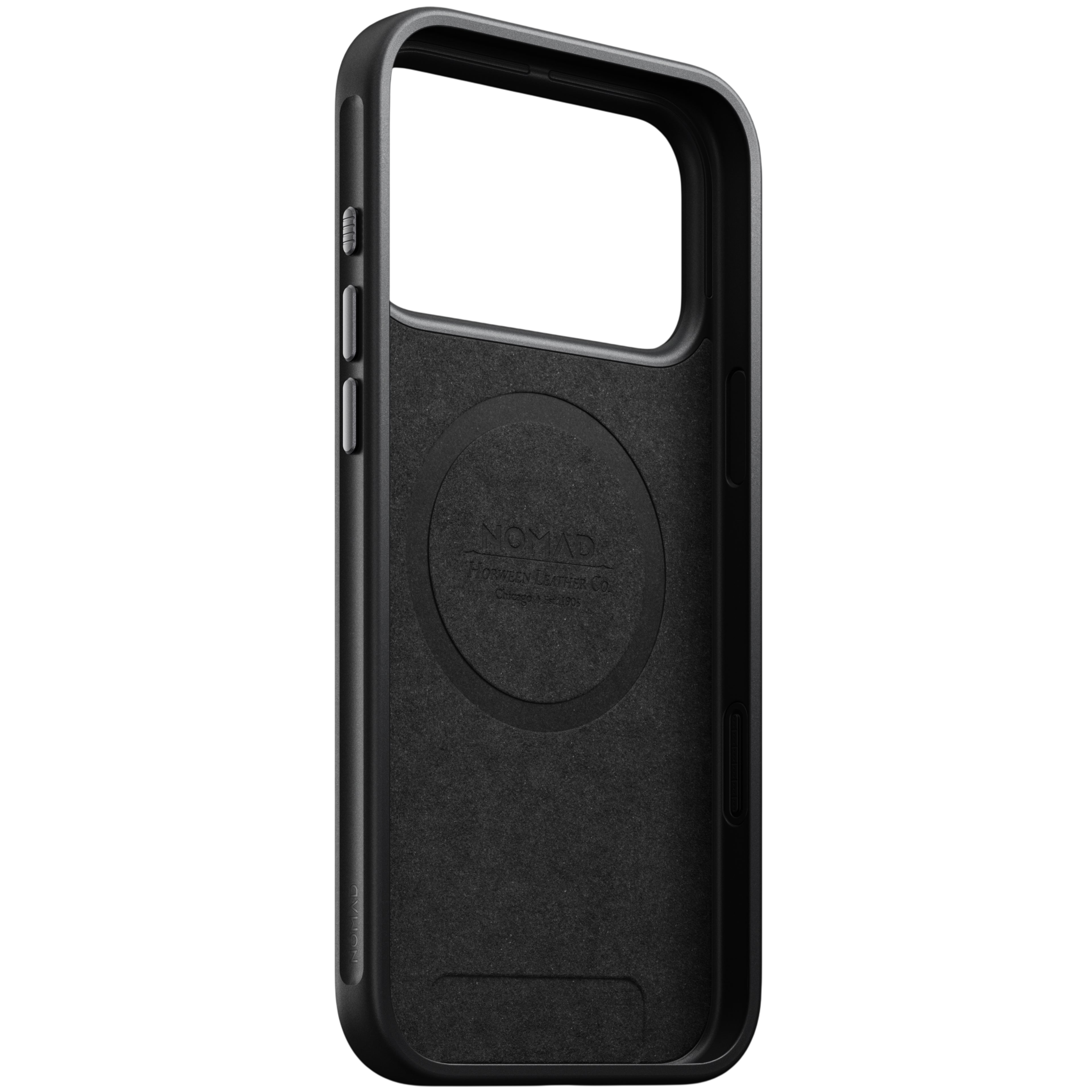 غلاف نوماد الحديث من الجلد لهاتف آيفون 17 برو ماكس (جلد هوروين)