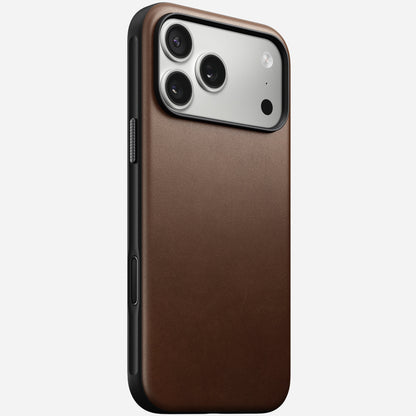 Nomad Modern Leather Case for iPhone 17 Pro Max (Nomad Leather)