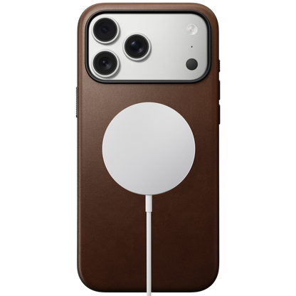 Nomad Modern Leather Case for iPhone 17 Pro (Nomad Leather)