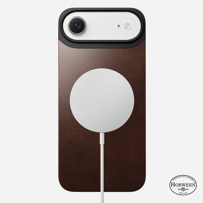 Nomad Magnetic Back Leather Case for iPhone Air (Horween Leather)