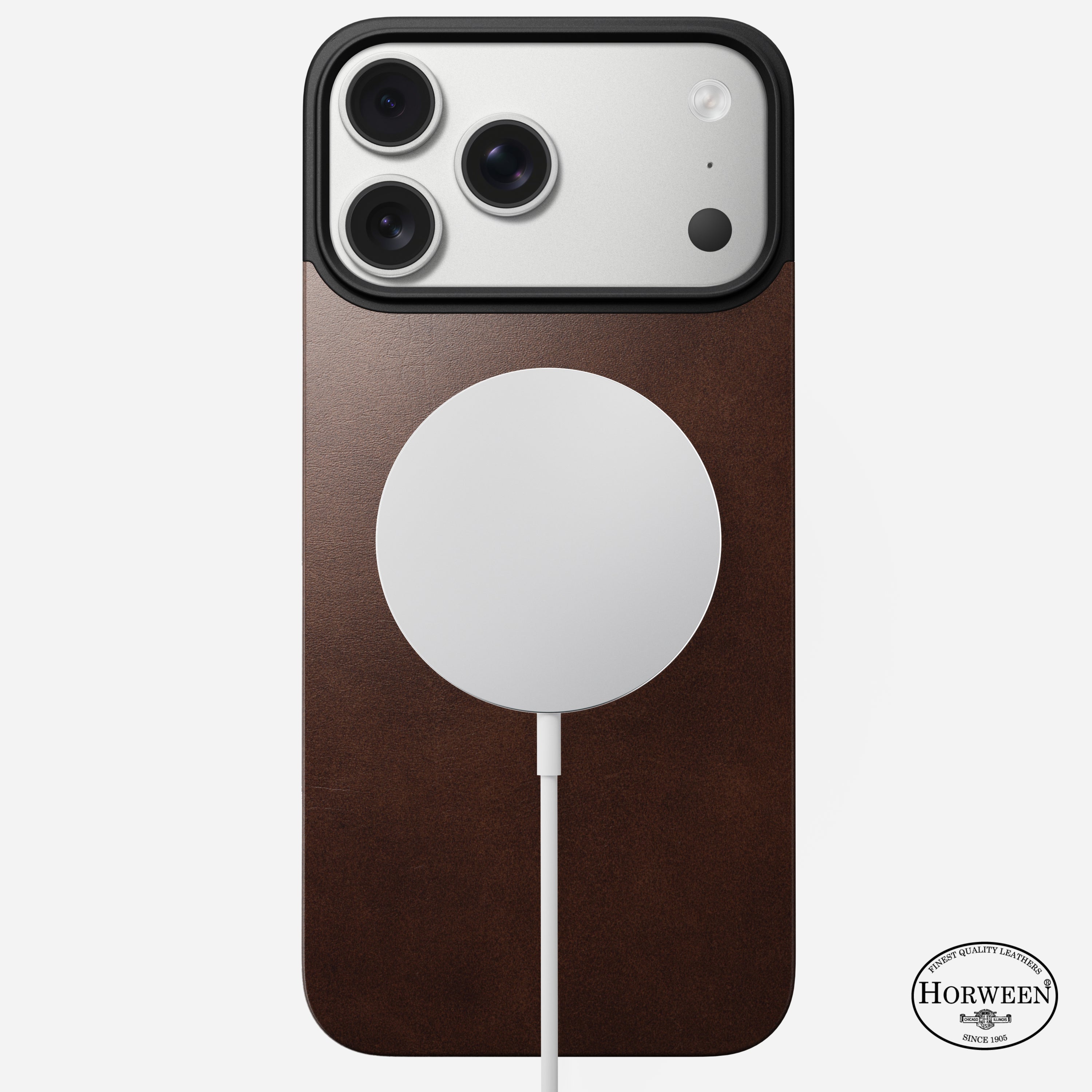 Nomad Magnetic Leather Back Case for iPhone 17 Pro Max