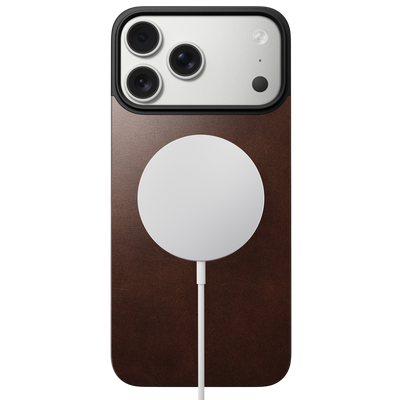 Nomad Mag Leather Back Case for iPhone 17 Pro