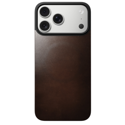 Nomad Magnetic Leather Back Case for iPhone 17 Pro