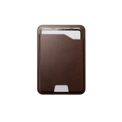 Nomad Leather Mag Wallet with Find My Tracking