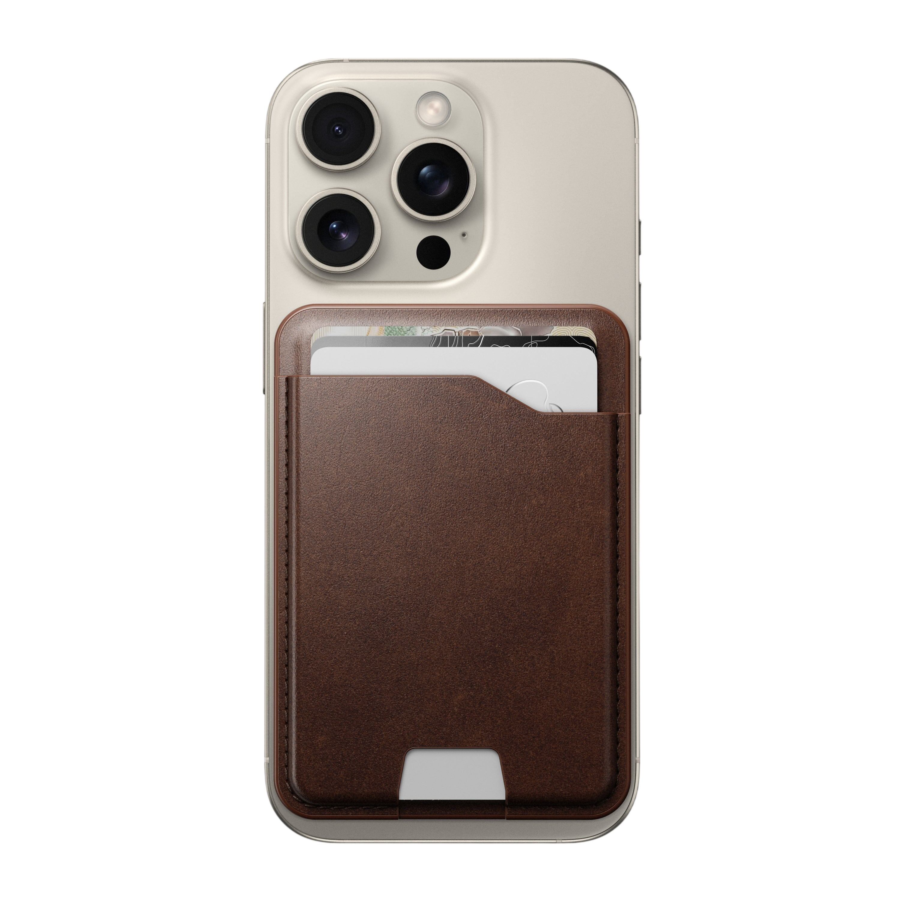 محفظة نوماد الجلدية المغناطيسية مع تتبع "فايند ماي"