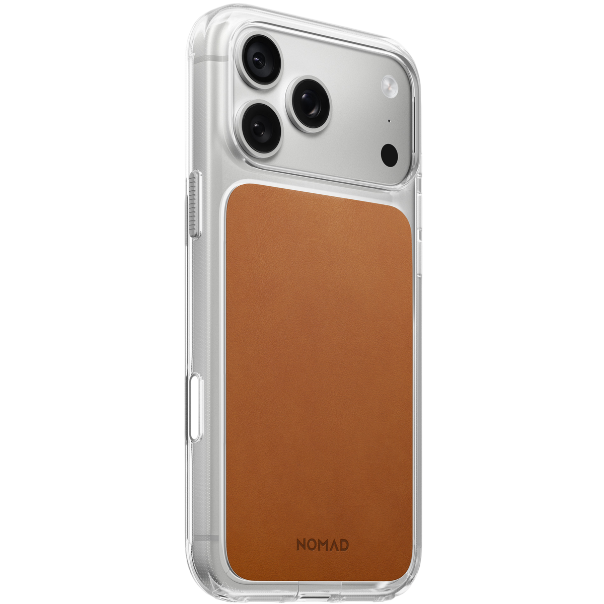 Nomad Clear Leather Case for iPhone 18 Pro Max