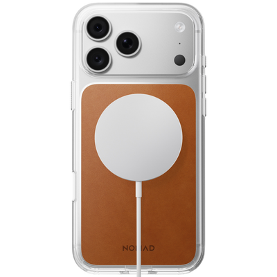 Nomad Clear Leather Case for iPhone 18 Pro Max