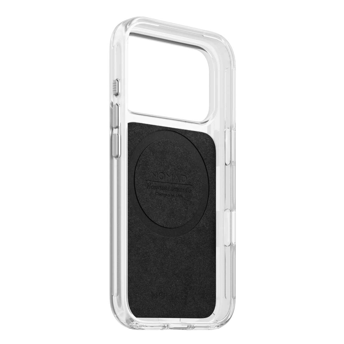 Nomad Clear Leather Case for iPhone 18 Pro