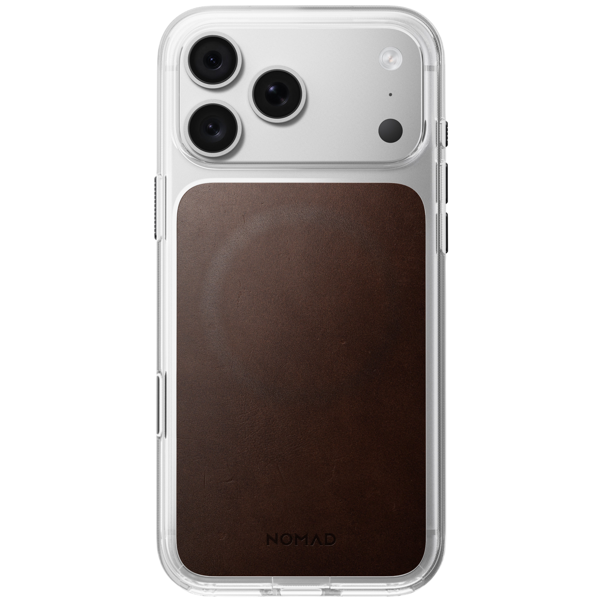 Nomad Clear Leather Case for iPhone 18 Pro Max