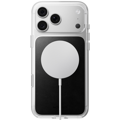 Nomad Clear Leather Case for iPhone 18 Pro Max