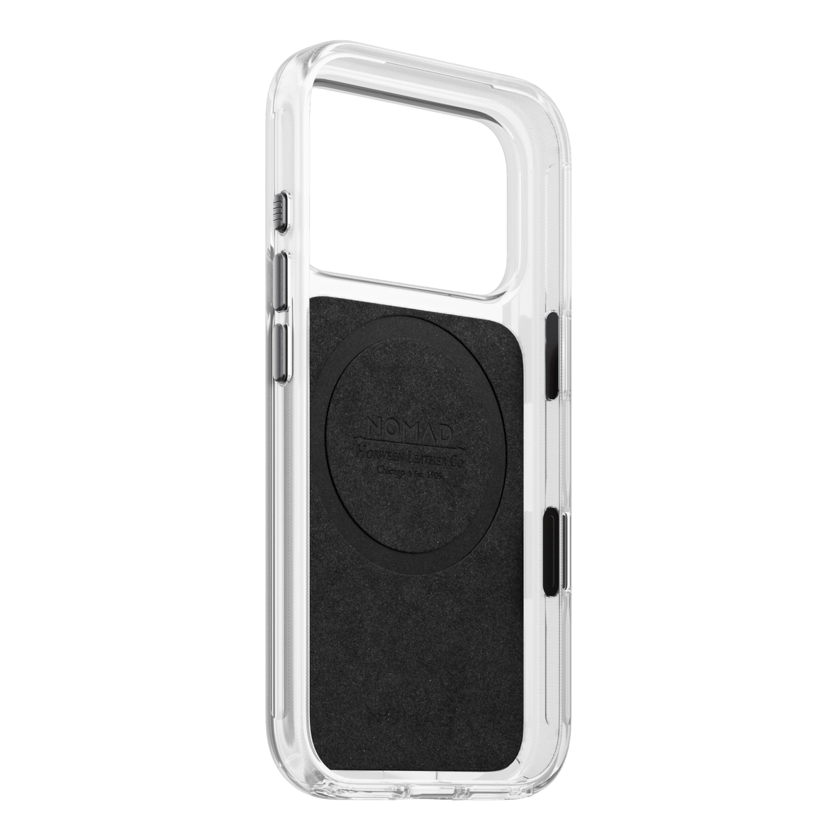 Nomad Clear Leather Case for iPhone 18 Pro