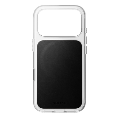 Nomad Clear Leather Case for iPhone 18 Pro