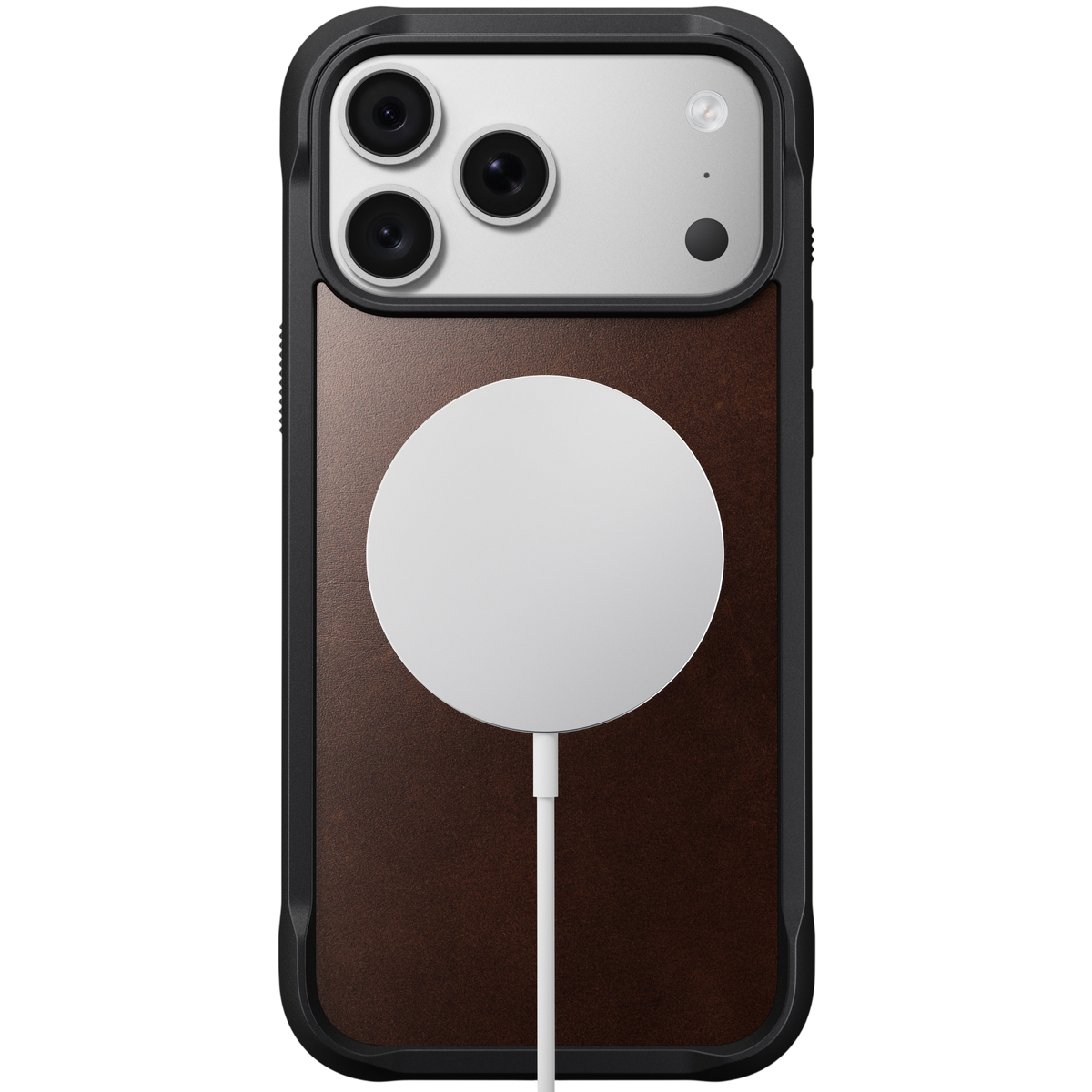 Nomad Rugged Leather Case for iPhone 18 Pro Max - back