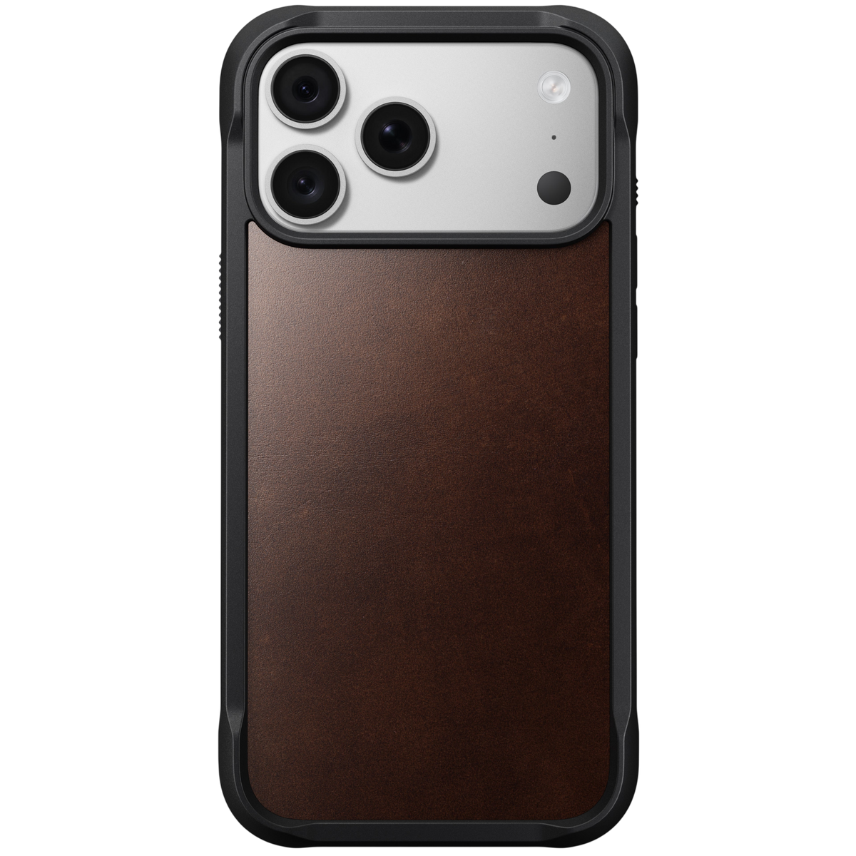 Nomad Rugged Leather Case for iPhone 18 Pro Max - front