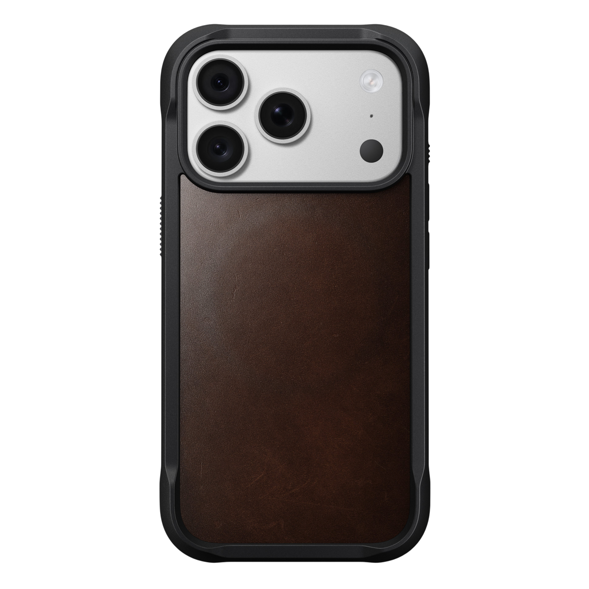 Nomad Rugged Leather Case for iPhone 18 Pro - side