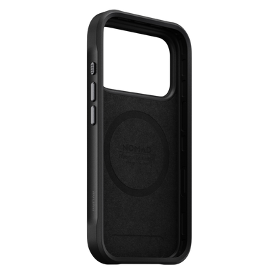 Nomad Rugged Leather Case for iPhone 18 Pro - detail