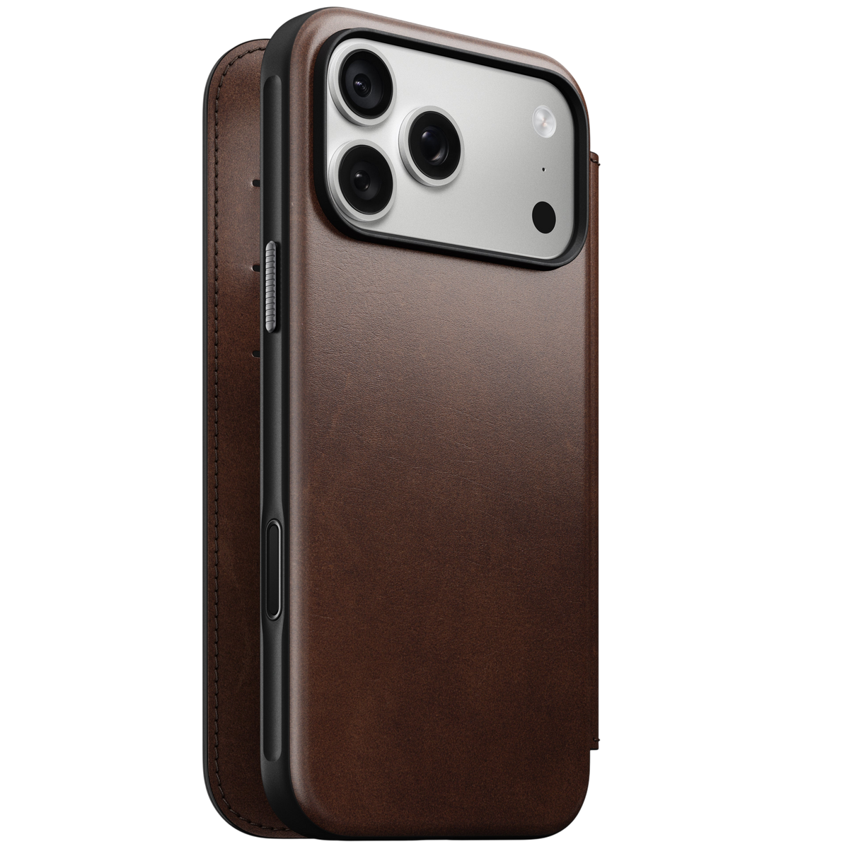 Nomad Modern Leather Folio Case for iPhone 18 Pro Max