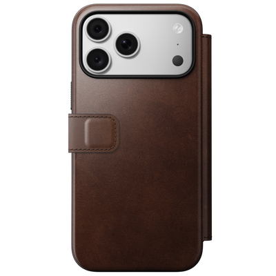 Nomad Modern Leather Folio Case for iPhone 18 Pro Max