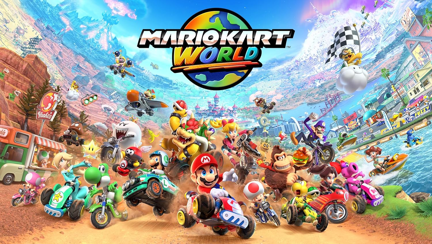 Nintendo Switch 2 Console + Mario Kart World Bundle - International Warranty