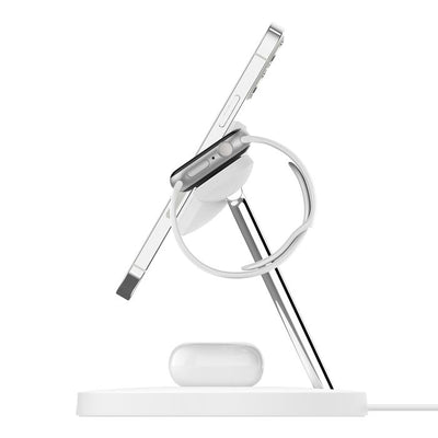 Belkin BoostCharge Pro 3-in-1 Wireless Charger with Official MagSafe Charging 15W