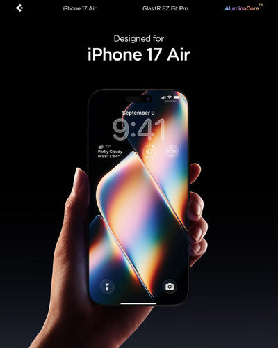 Spigen GLAS.tR EZ Fit Screen Protector for iPhone Air (1-Pack)