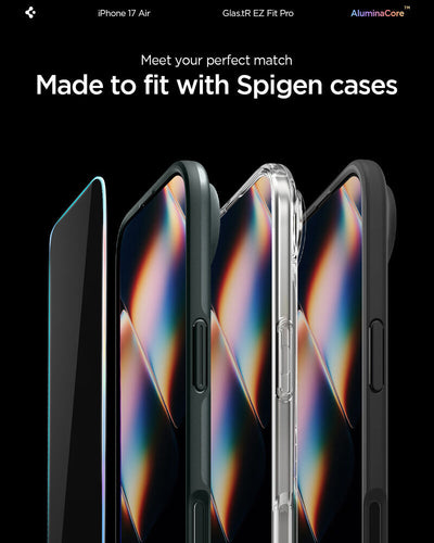 Spigen GLAS.tR EZ Fit Screen Protector for iPhone Air (1-Pack)